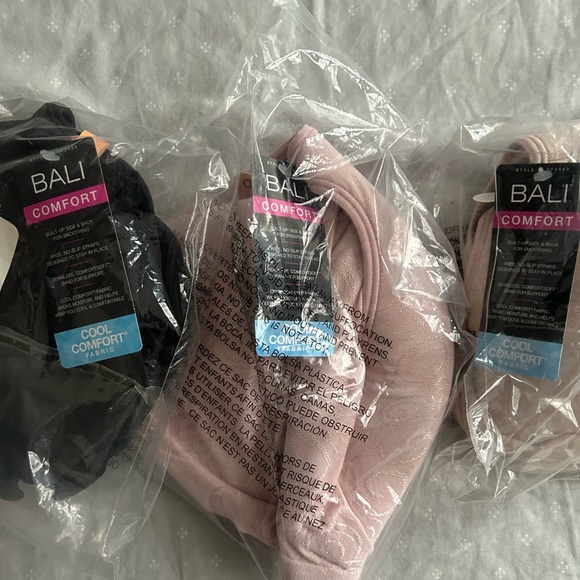 Bali Soft Pink, Black and Beige (3) NWT - Picture 9 of 10